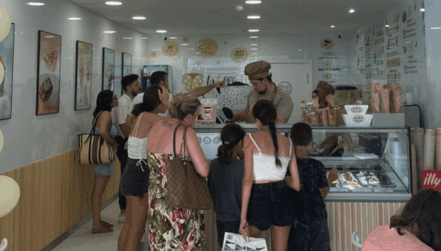apertura en nuevo centro de waffle wrap