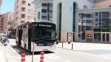autobus urbano bus denia centre social