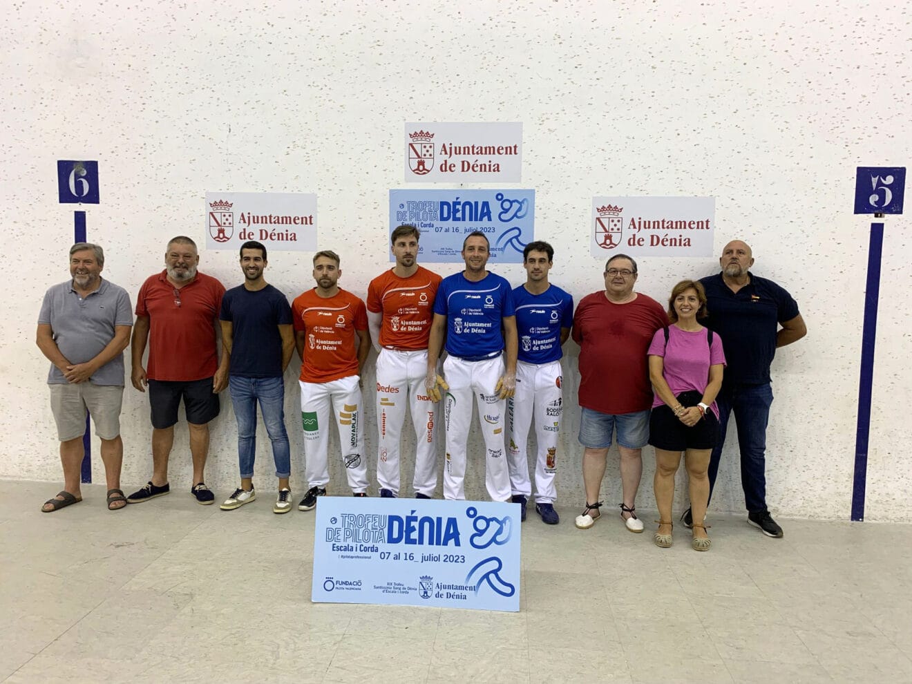Autoridades presentes en la competición