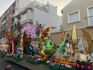 Carroza de la Falla Oeste