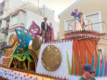 Carroza de la Falla Port Rotes