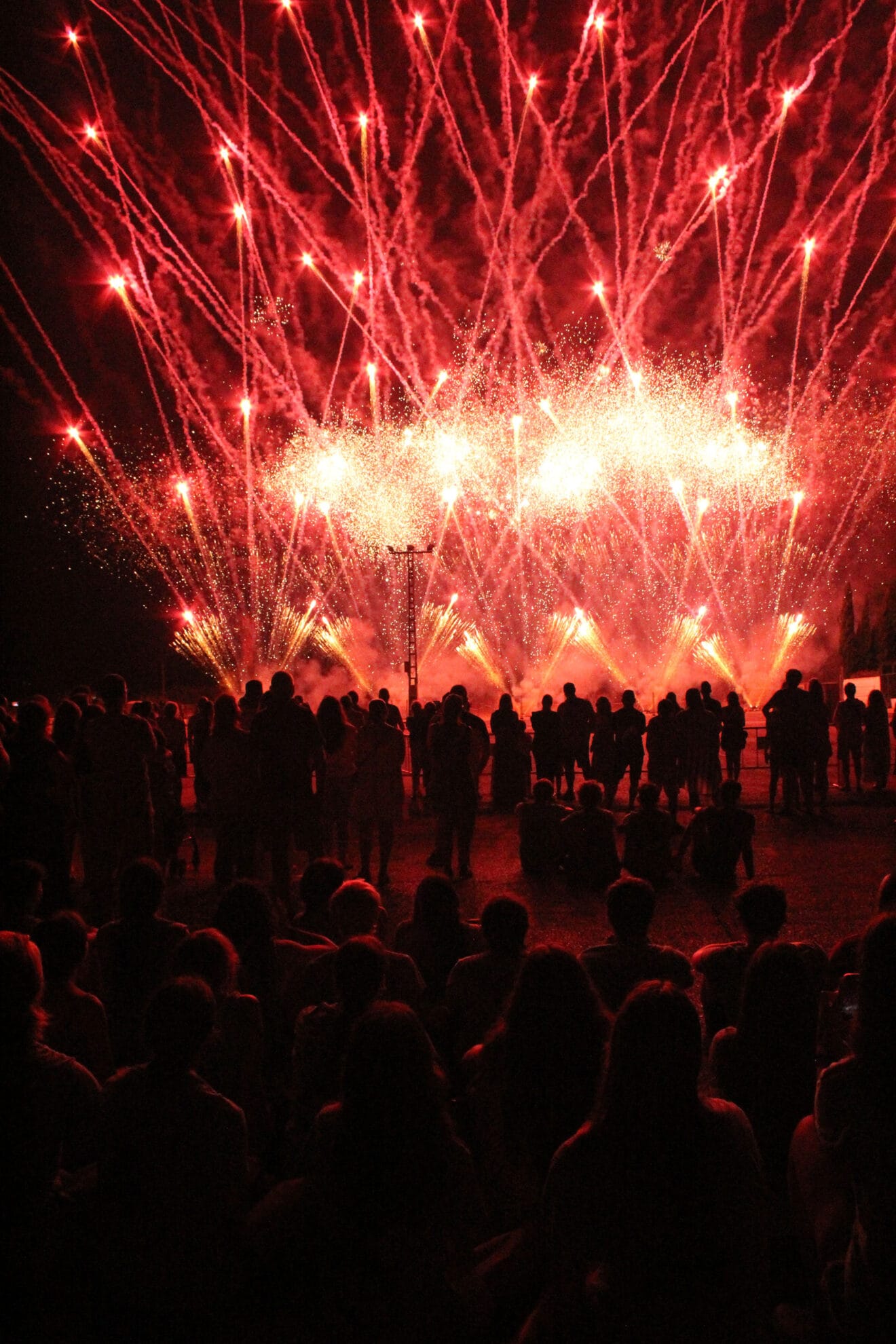 Castillo de fuegos artificiales de fiestas en Dénia 2023 08