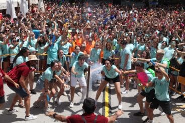 Cohete anunciador de las Fiestas de Dénia de 2023