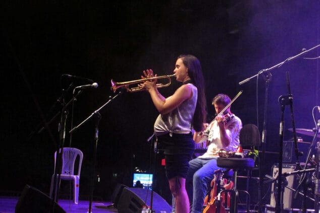 Andrea Motis protagoniza el mejor concierto vivido en Dénia en mucho tiempo 1 Imagen: Concierto de Andrea Motis en Dénia