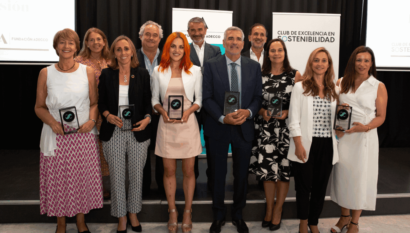 El equipo de Baleària en los Premios de Diversidad e Inclusión
