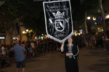 Entraeta festera de Moros y Cristianos en Dénia 01