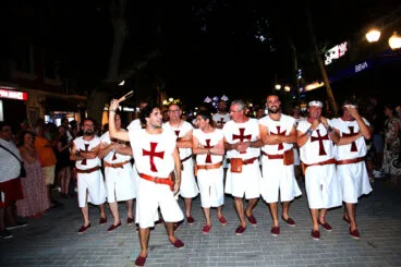 Entraeta festera de Moros y Cristianos en Dénia 04
