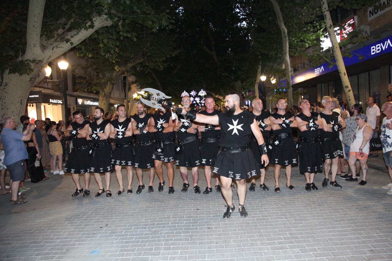 Entraeta festera de Moros y Cristianos en Dénia