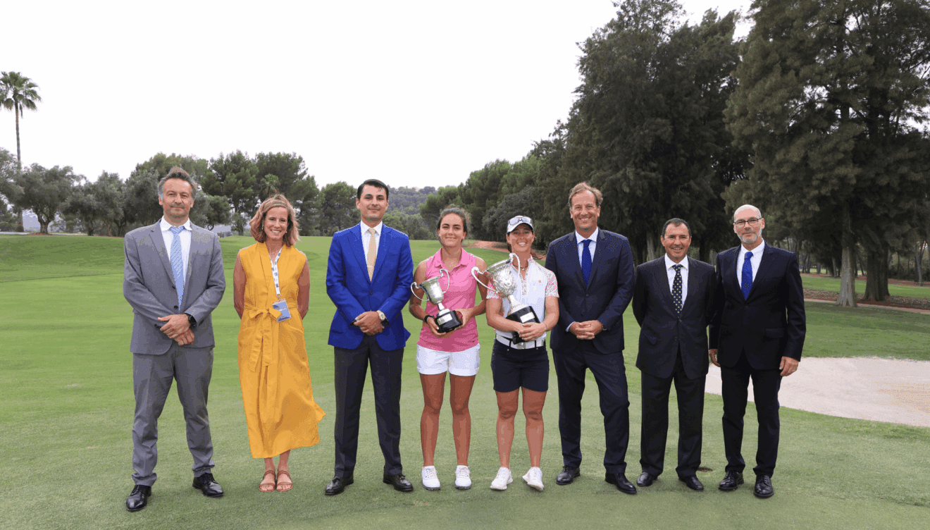 Finalistas del torneo de golf femenino