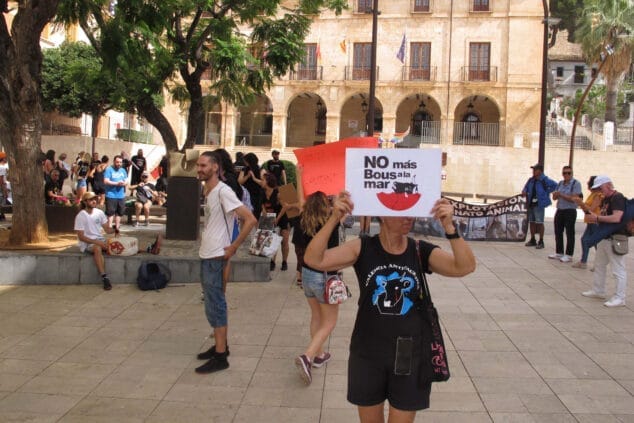 manifestacion contra los bous a la mar en denia 02