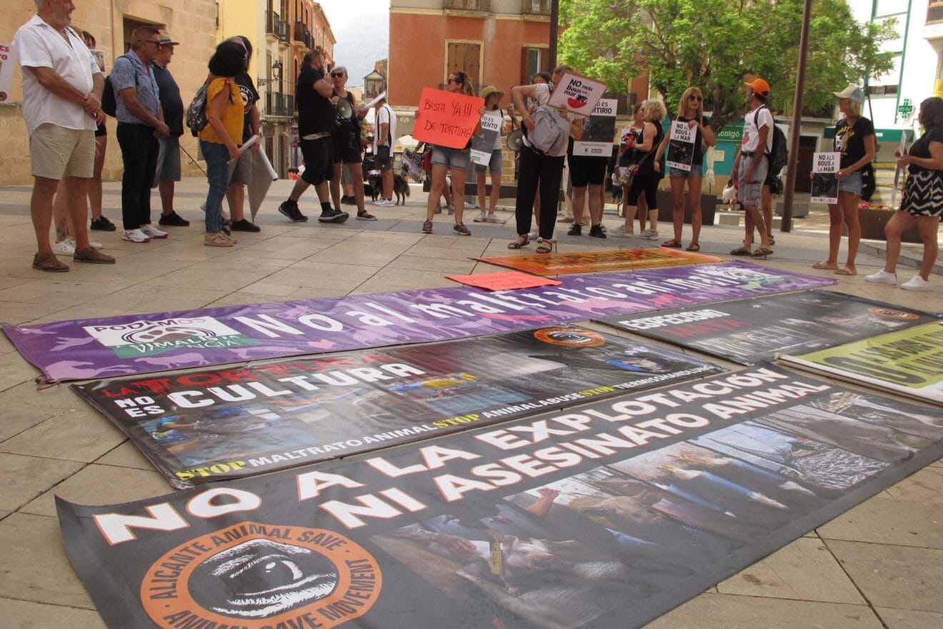 Manifestación contra los Bous a la Mar en Dénia 09