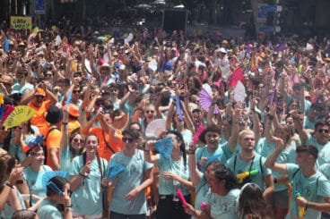 Marqués de Campo repleta en el primer día de Fiestas de Dénia