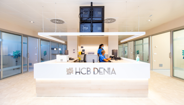 Immagine: Reception Hospital HCB Denia
