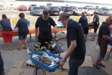 Tradicional sardinada de Fiestas de Dénia 06