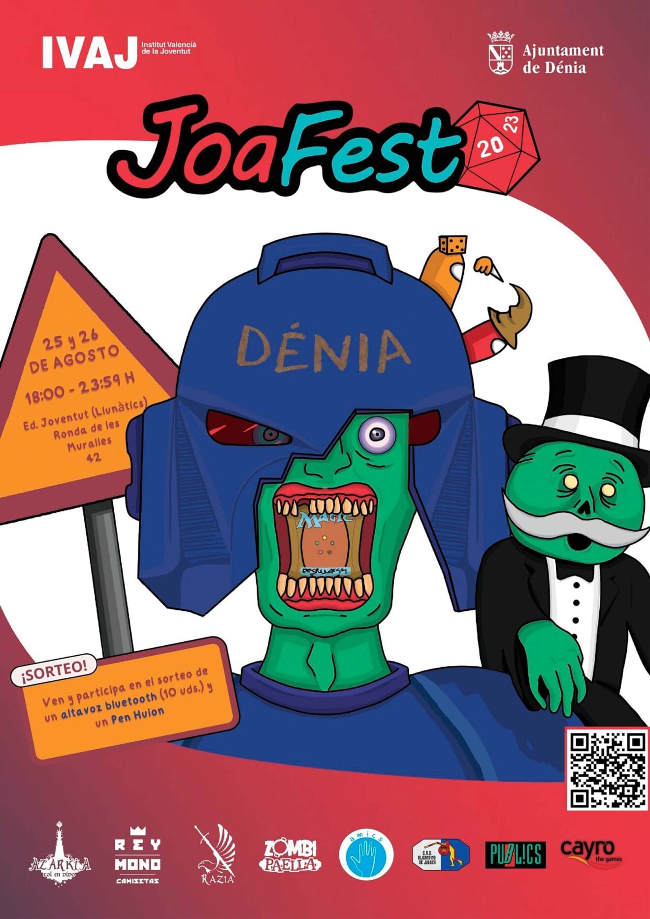 Cartel del JoaFest de Dénia