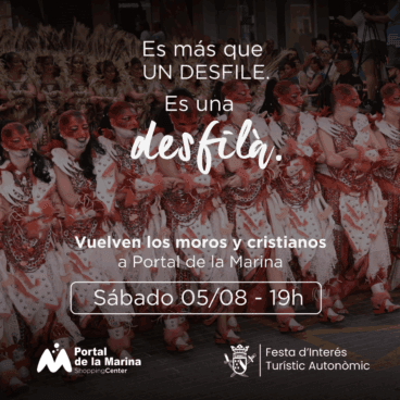 Cartel Es una desfilá