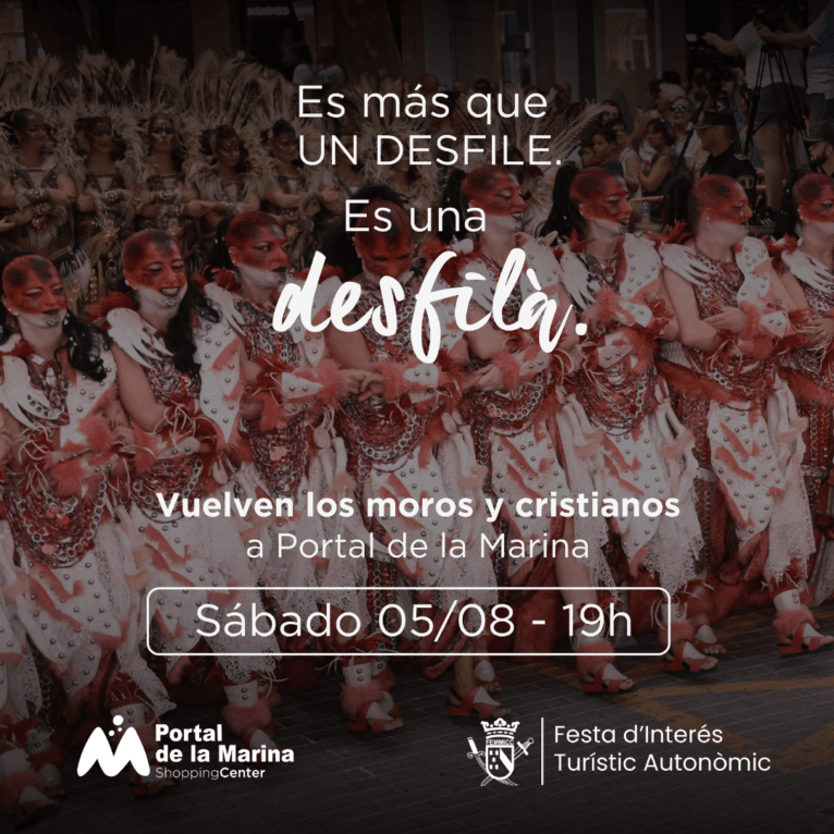 Cartel Es una desfilá