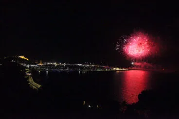 Castillo de fuegos artificiales de Sant Roc 08