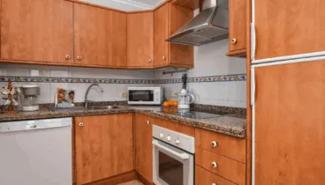 Cocina americana completamente equipada