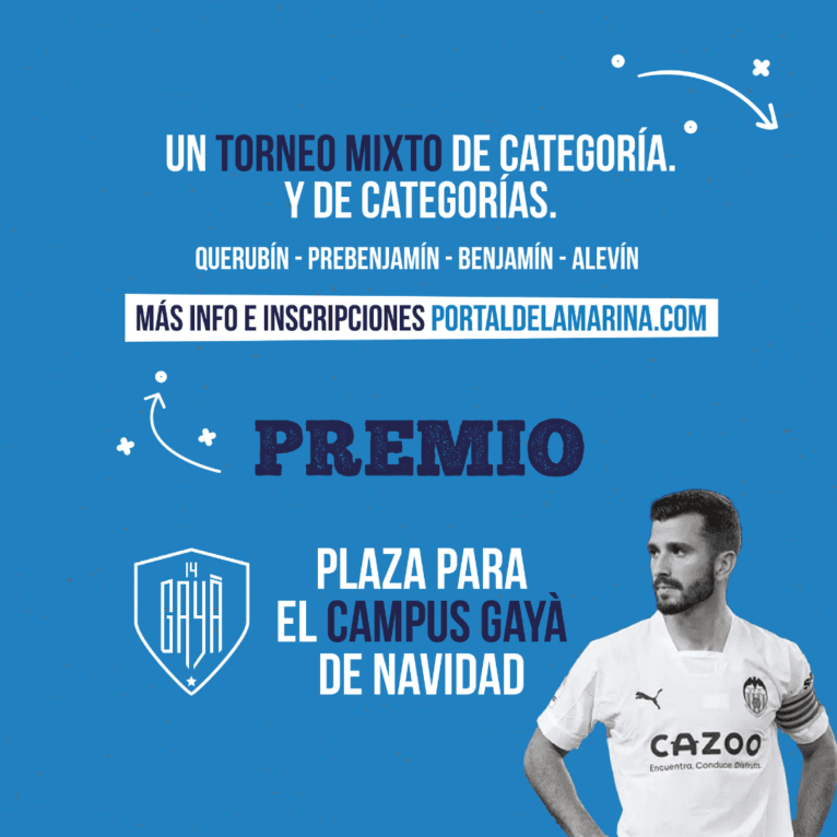 Consigue una plaza en el campus del jugador del Valencia CF