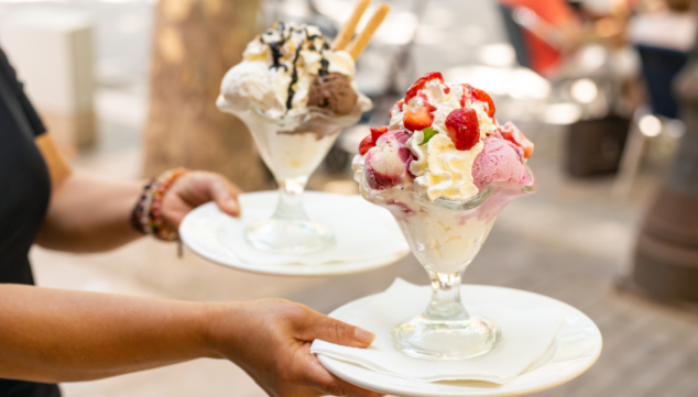 Imagen: Copas de helado para refrescarte
