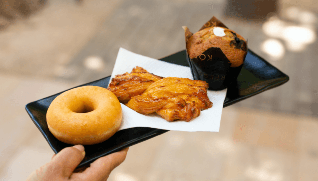 deliciosas meriendas en la cafeteria