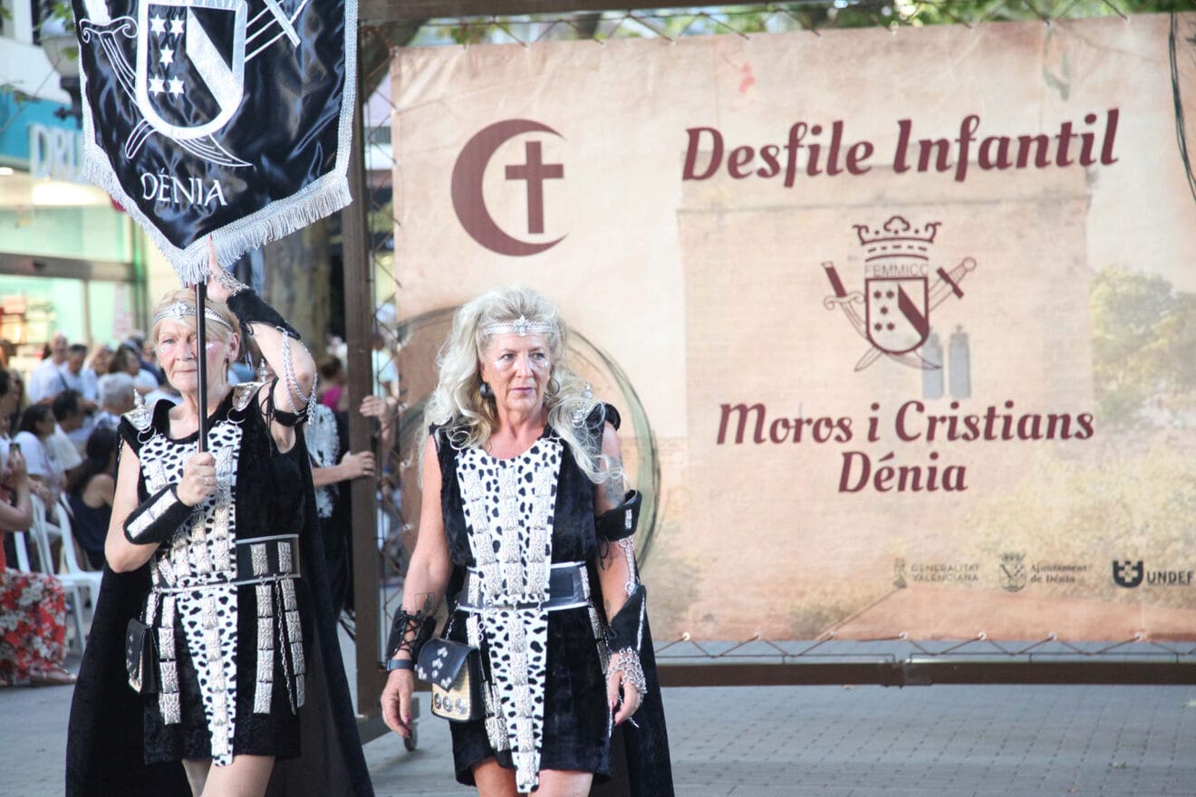 Desfile infantil de los Moros y Cristianos de Dénia 2023 01