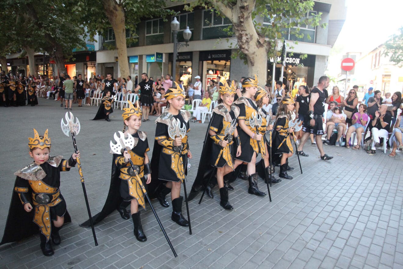 Desfile infantil de los Moros y Cristianos de Dénia 2023 07