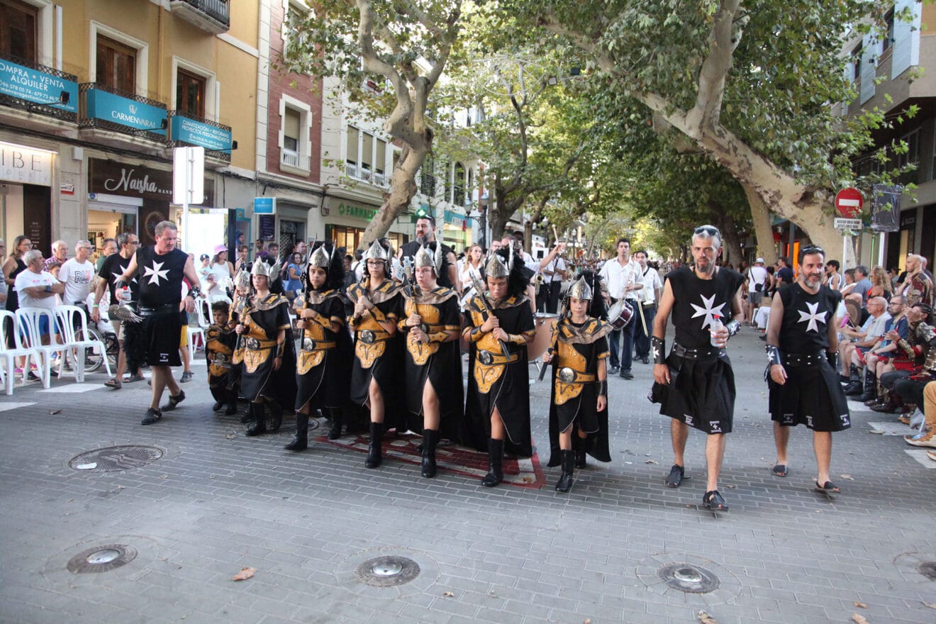 Desfile infantil de los Moros y Cristianos de Dénia 2023 08