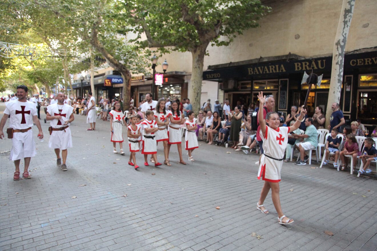 Desfile infantil de los Moros y Cristianos de Dénia 2023 13