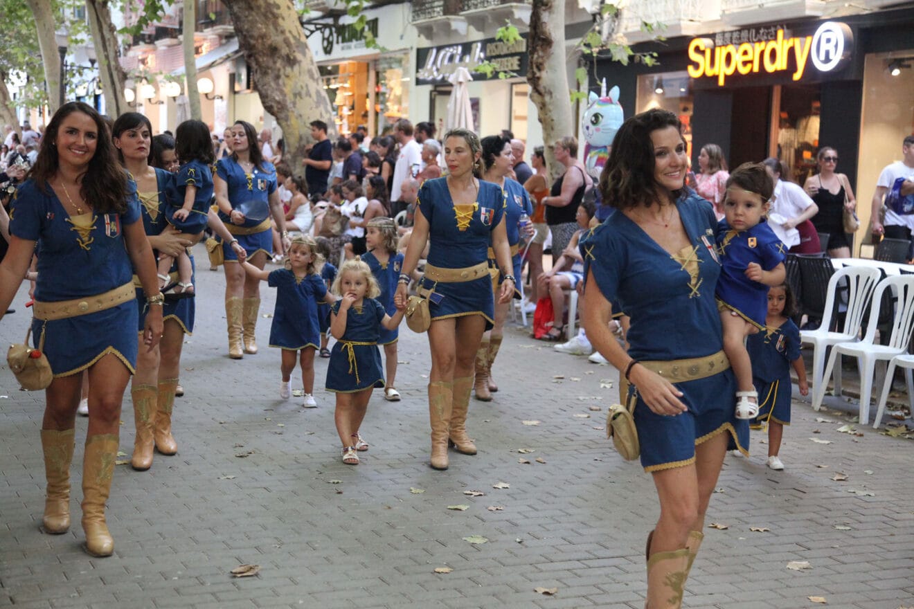 Desfile infantil de los Moros y Cristianos de Dénia 2023 17