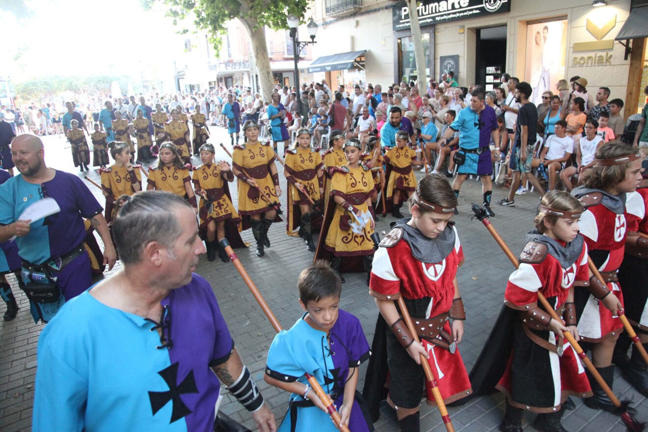 Desfile infantil de los Moros y Cristianos de Dénia 2023 25