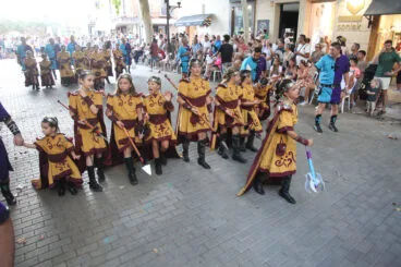 Desfile infantil de los Moros y Cristianos de Dénia 2023 26
