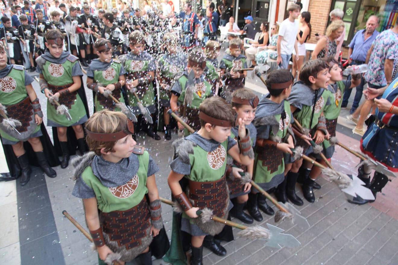 Desfile infantil de los Moros y Cristianos de Dénia 2023 33