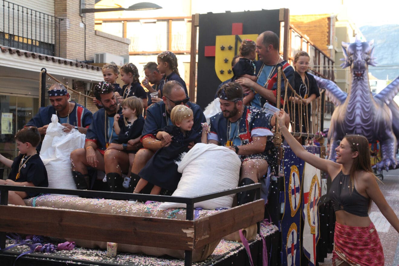 Desfile infantil de los Moros y Cristianos de Dénia 2023 35