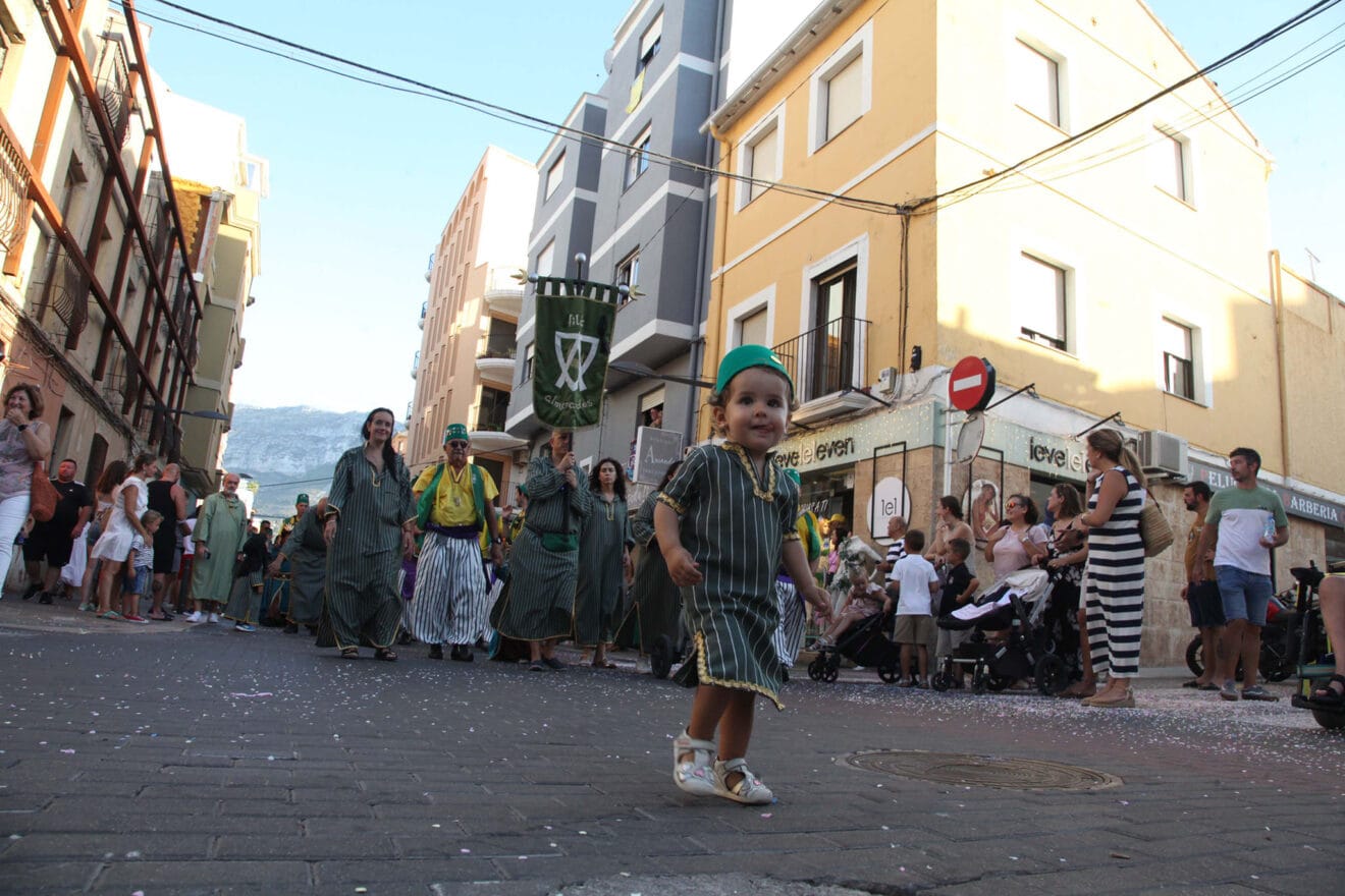 Desfile infantil de los Moros y Cristianos de Dénia 2023 39