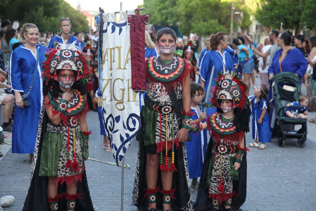 Desfile infantil de los Moros y Cristianos de Dénia 2023 55