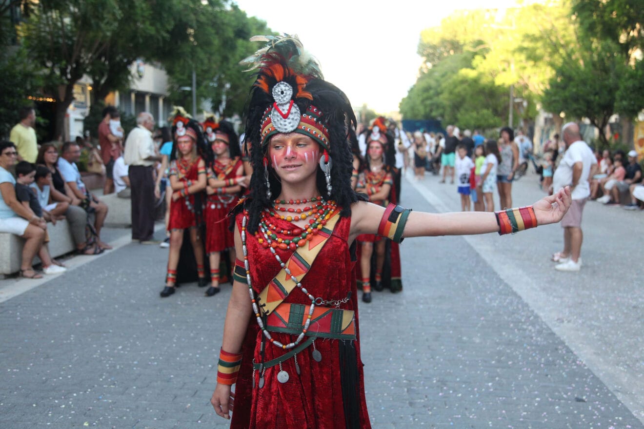 Desfile infantil de los Moros y Cristianos de Dénia 2023 61