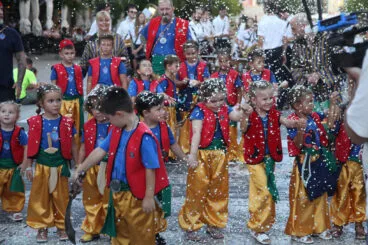 Desfile infantil de los Moros y Cristianos de Dénia