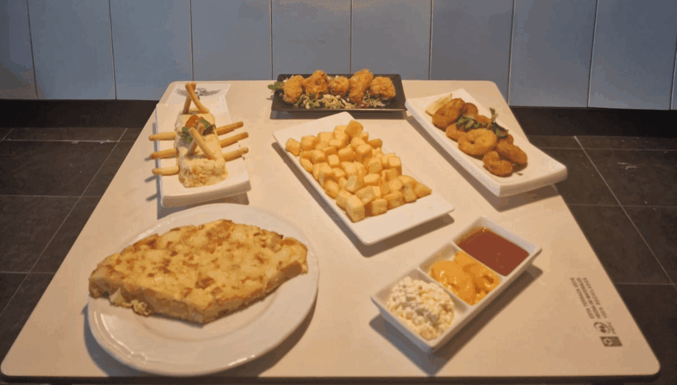 Disfruta de tapas variadas