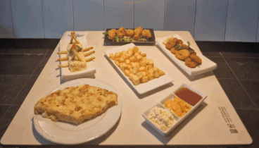 Disfruta de tapas variadas