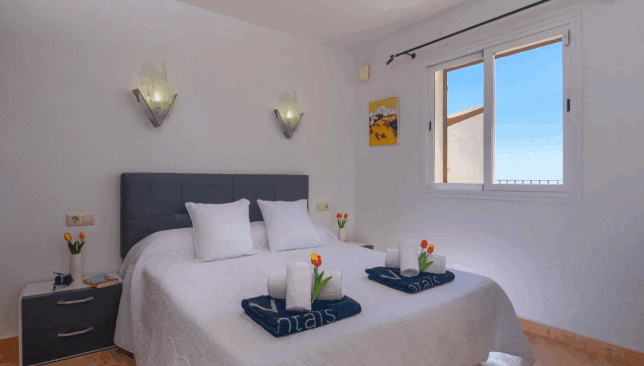 Dormitorio principal con vistas
