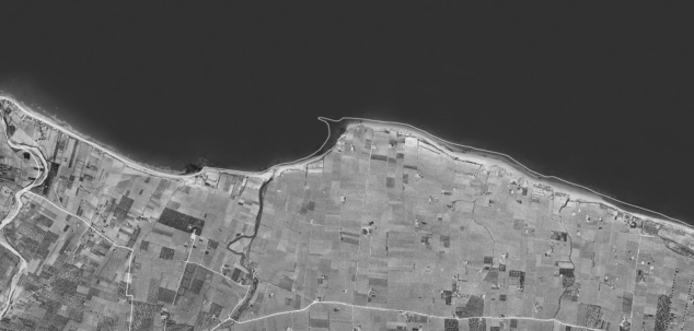 Imagen: El litoral norte de Dénia en 1956