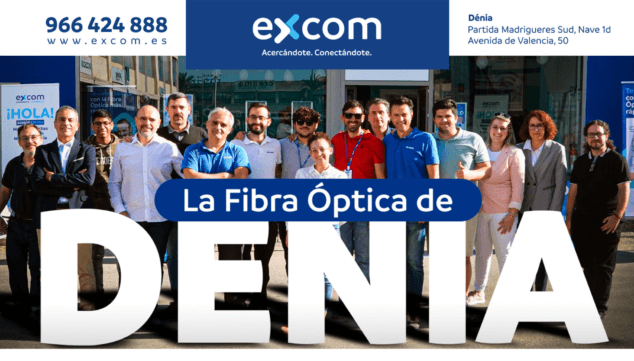 Imagen: Excom, la fibra óptica de Dénia
