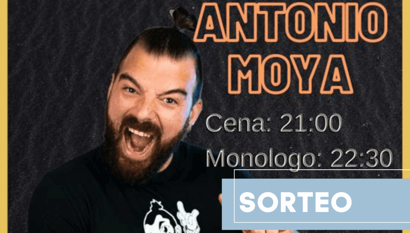 Icaro Dénia sortea una noche de monólogo y cena para dos