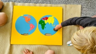 Juego interactivo para aumentar los conocimientos geográficos con Montessori