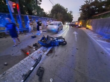 motocicleta siniestrada en denia