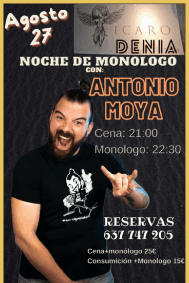 Noche de Monólogo en Icaro Dénia