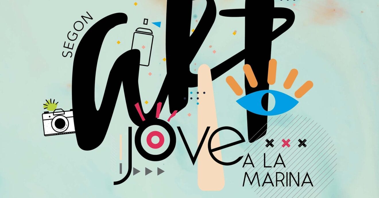 Portada de la exposición Art jove a la Marina