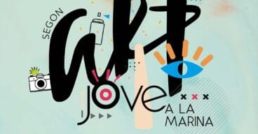 portada de la exposicion art jove a la marina